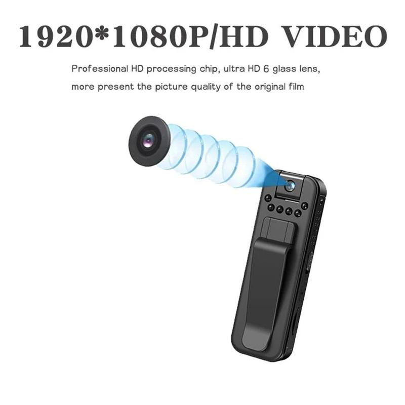 Product Introduction of New HD 1080P Mini Camera Night Vision Infrared Video Surveillance Camcorder Body Camera DV DVR Video Recorder 34