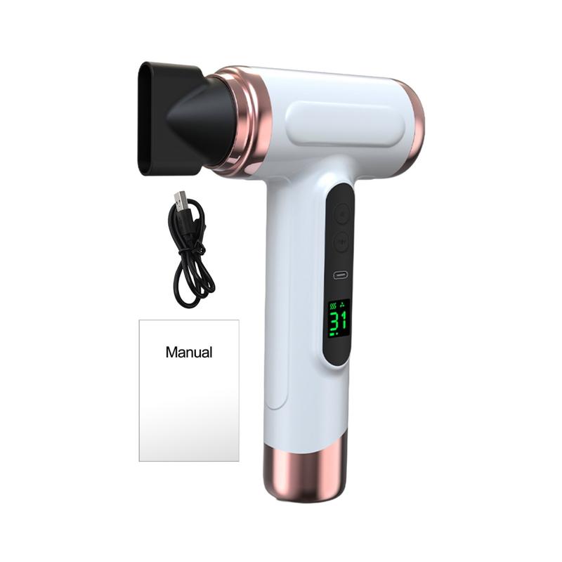 Máy Sấy Tóc Không Dây, Cầm Tay, Không Dây, Có Thể Sạc Lại USB, Màn Hình LCD, Nhanh Khô, Tiếng Ồn Thấp, Máy Sấy Thổi Du Lịch, Dành Cho Phụ Nữ, 200w, svgtsarg 3
