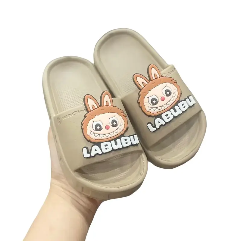 dép lê cho bé gái labubu dép bánh mì bé gái 0