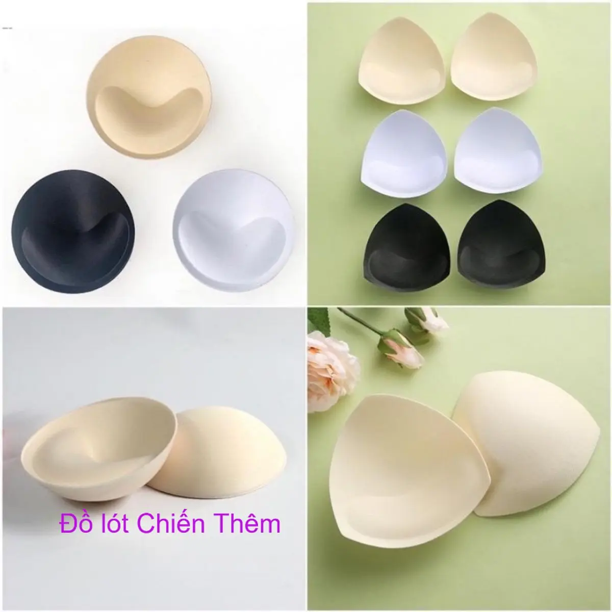 Miếng Đệm Mút Áo ᵰgực Thay Thế - Giải Pháp Hiệu Quả Cho Áo Bra Bị Hỏng (vk ck Chiến Thêm bán)