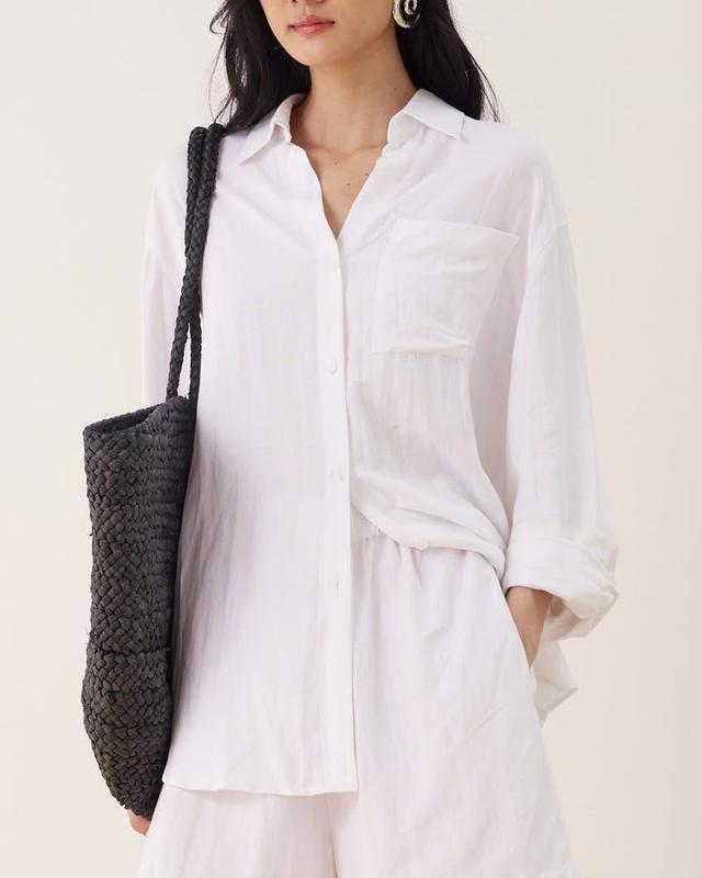 Áo Sơ Mi Linen MONO TALK form Relaxed_MCS24S-T10008TK