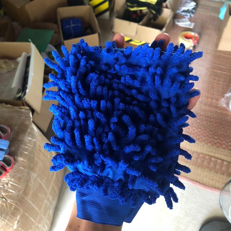  Bao tay rửa xe san hô 1 lớp nhỏ 