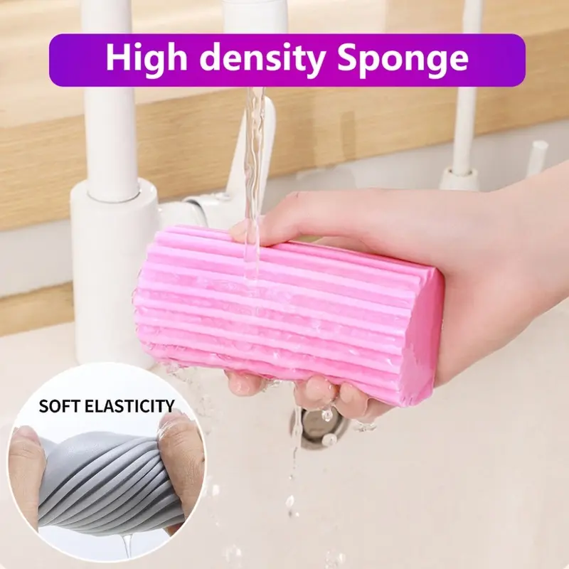 Miếng Bọt Biển Thấm Hút Mạnh Đa Chức Năng, Phụ Kiện Làm Sạch, Miếng Bọt Biển Làm Sạch Nhà Cửa 0