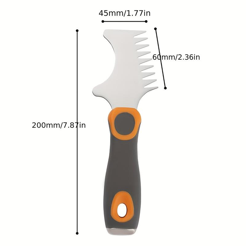 2-In-1 Paint Scraper, Paint Brush And Paint Roller Organizer, For Brushing And Scraping Paint 1