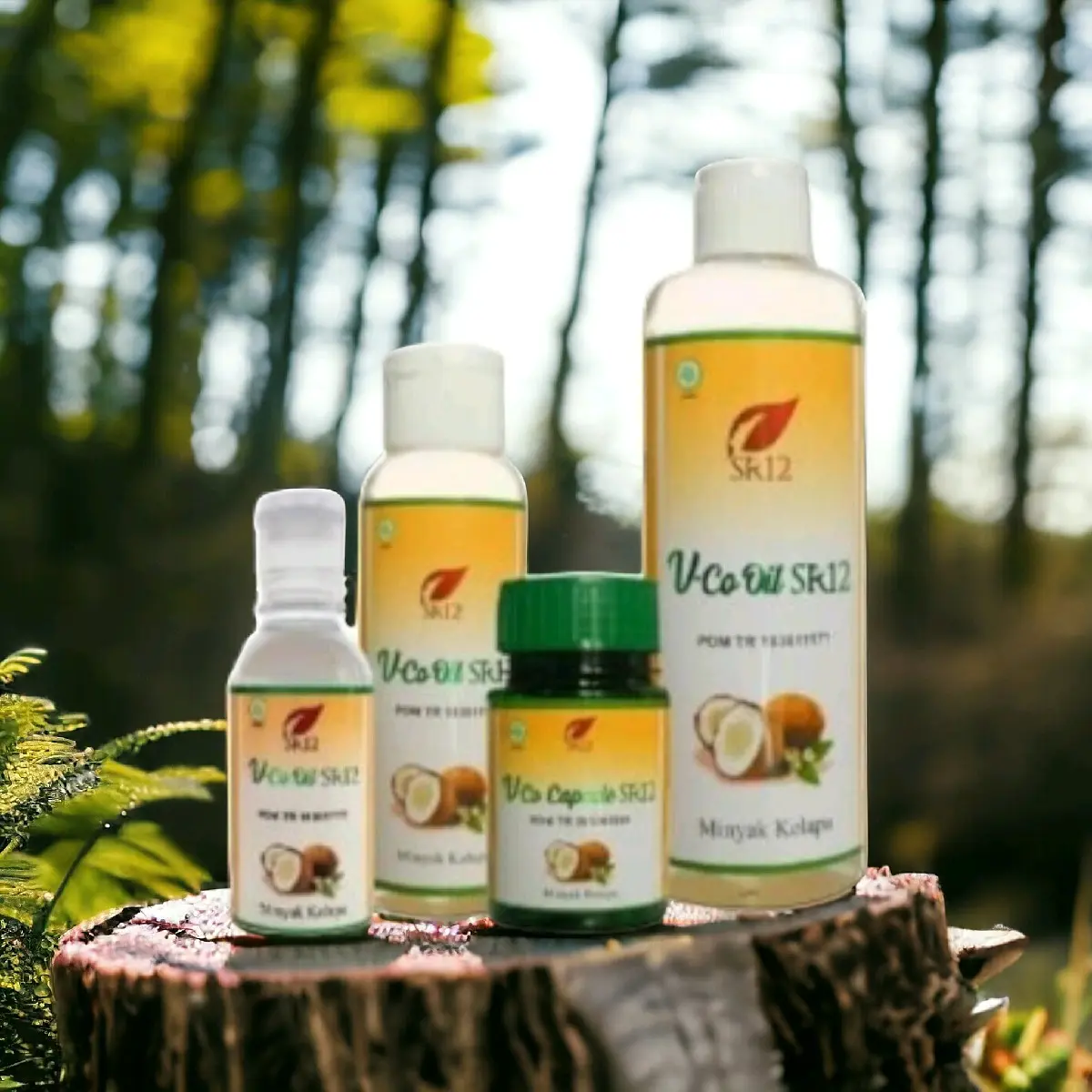 IMMUNE BOOSTER VCO OIL SR12 - BPOM - MINYAK KELAPA MURNI UNTUK KESEHATAN DAN KECANTIKAN Cair