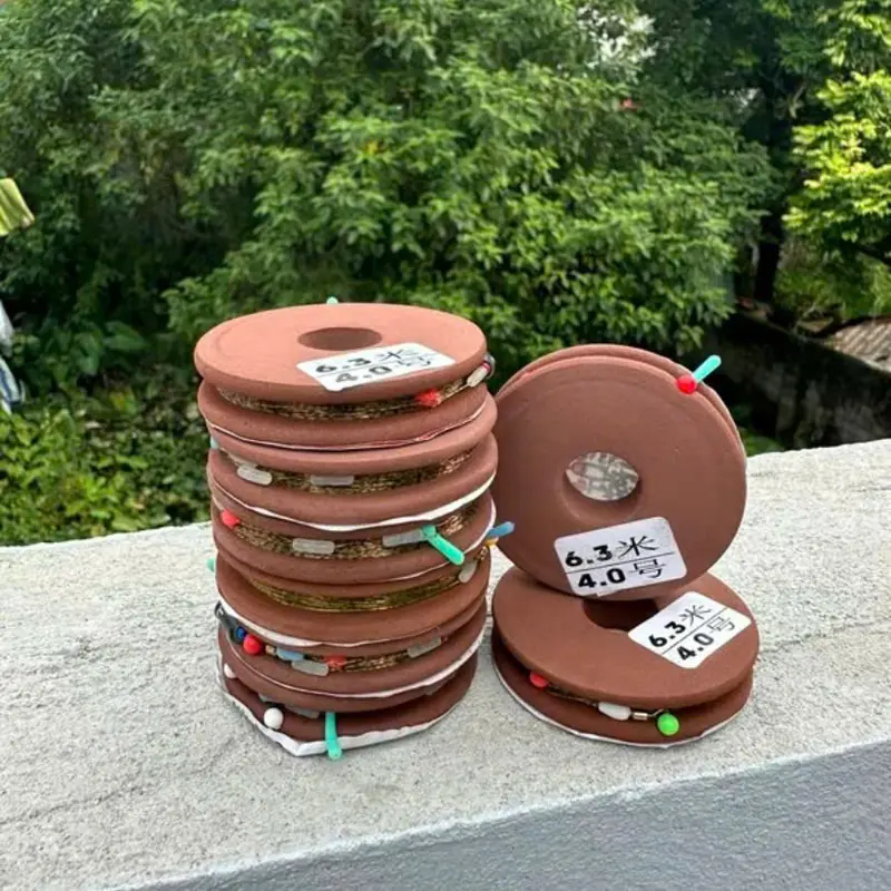Dây trục câu đài buộc sẵn, Cước câu cá tàng hình, Dài 3.6m đến 6.3m câu Rô, Diếc, Chép - Bắt Cá, Fishing Bắt Cá Fishing Đi Câu Fish Bắt Cá Nữ dây  câu tải lure 8