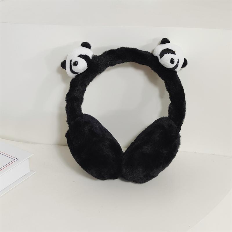 Product Introduction of Plush Hairband Cartoon Panda Claw Clip Updos Hair Clip Girl Kids Ponytail Holder 13MC 13