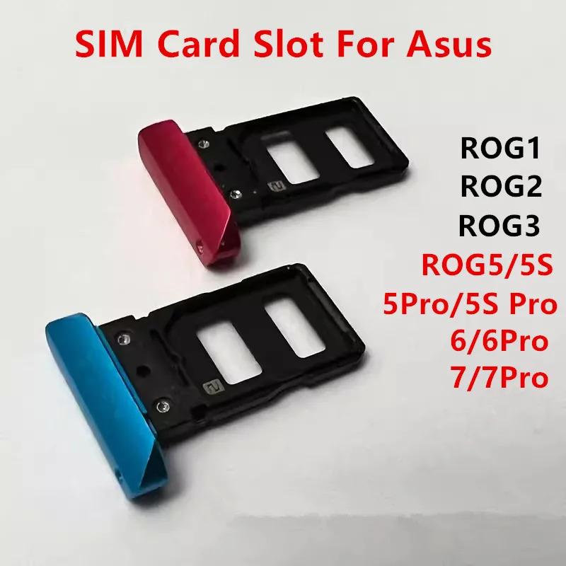 Slot Kad SIM, untuk Telefon Asus ROG 7 Pro, 6, 5, 5S, 3, 2, zs673ks ...