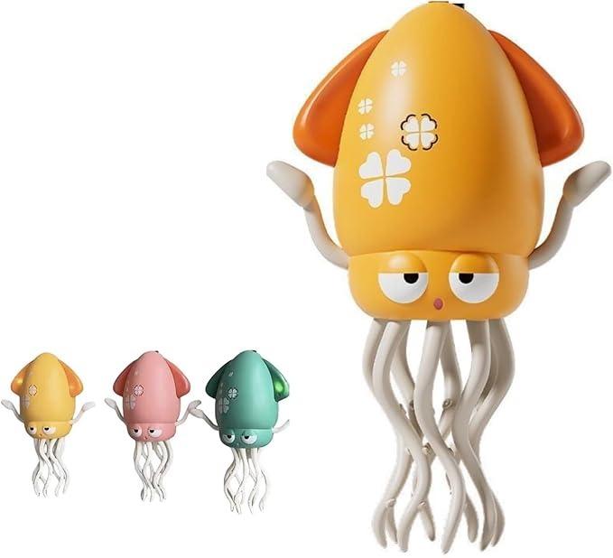 Electric Crawling Octopus Toy with LED Lights & Music, Crazy 8-Leg ...