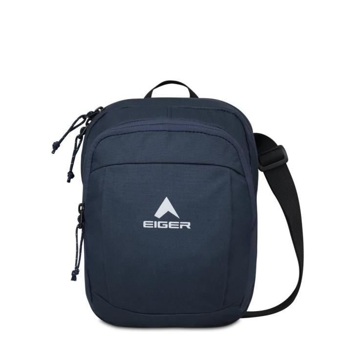 Tas Selempang EIGER SWIFTLAND POUCH 91000 7110 Navy Black Original 0