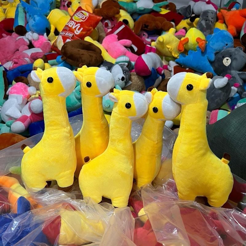 Gấu bông cao cổ 20cm dễ thương