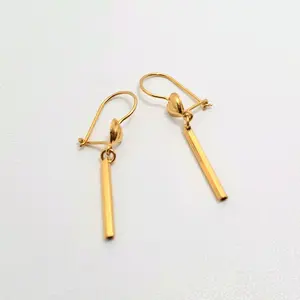 Anting Desi Emas Muda Bandul Bambu 1/2 Gram