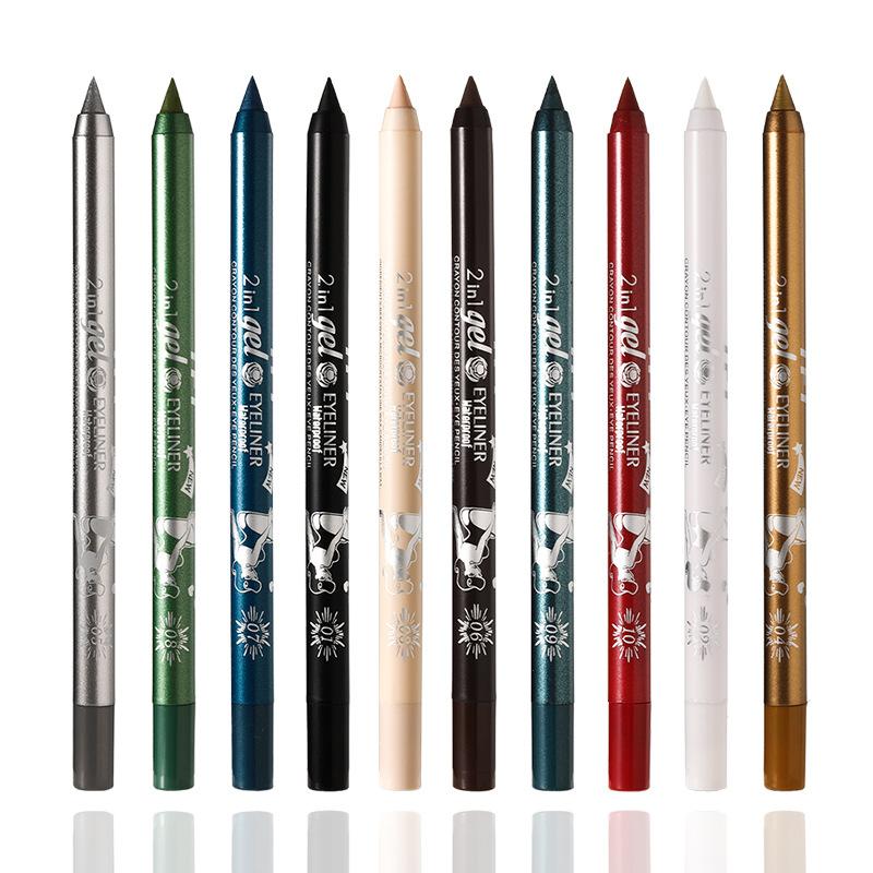New Durable Concealer Waterproof and Sweat Resistant Eyeliner Gel Pen Lipliner 2