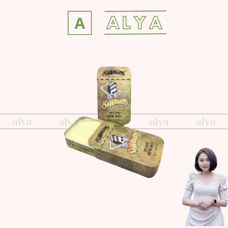 Sáp vuốt tóc Sawensito Trượt Vàng Deluxe Hair Wax 100gr tạo kiểu giữ nếp cho tóc - Xmas Clay Pomade