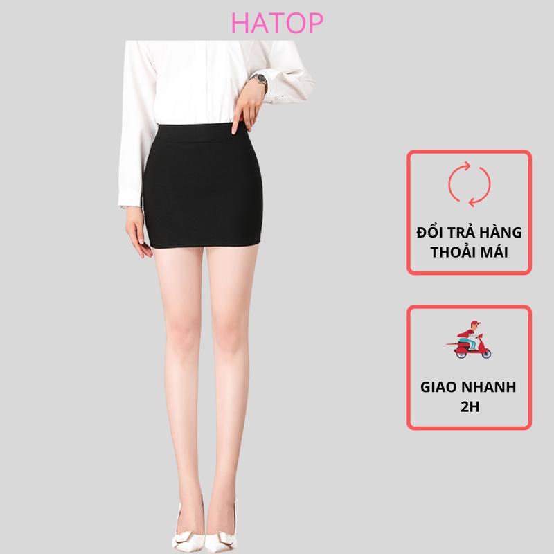 Chân váy công sở ôm dáng ngắn vải tuyết mưa loại 1 màu đen đỏ có túi 2 bên CVOD001 