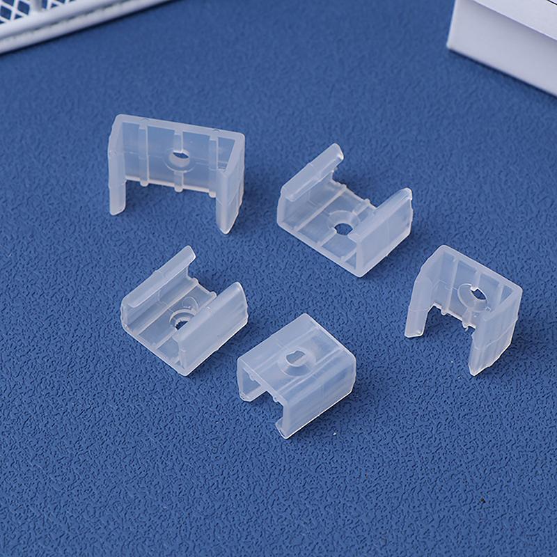 Klip Plastik Pembetul Penyambung Led, 50Pcs, Untuk Pemasangan dan Penetapan Lampu Jalur RGB 5730 / 5050 / 2835, Sesuai untuk Lampu 8 / 10 / 12 / 14 / 17 / 18 / 20MM 3