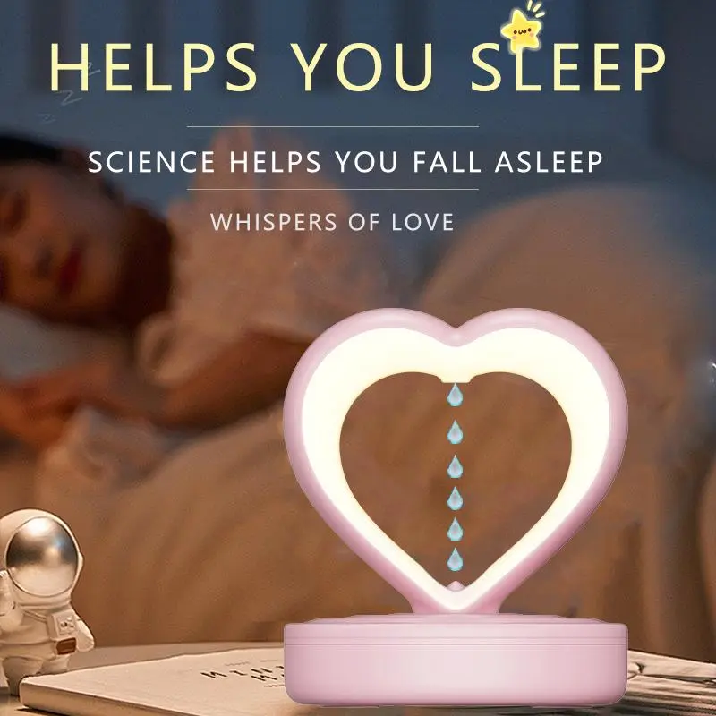 Heart Design USB Powered Anti-gravity Humidifier, Quiet Bass Desktop Air Humidifier, High Fog Volume Humidifier for Home Office Bedroom 4