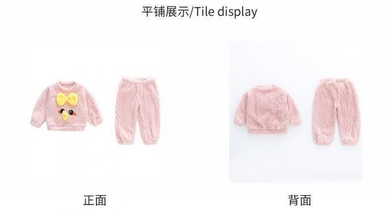 Product Introduction of Bộ Đồ Ngủ Trẻ Em, Dày Dặn Cho Mùa Thu Và Mùa Đông, Làm Bằng vải nỉ Cho Bé Gái, Thiết Kế Hoạt Hình Dễ Thương, Được Làm Bằng Lông Cừu San Hô Cho Bé Gái, Bộ Đồ Mặc Nhà 13