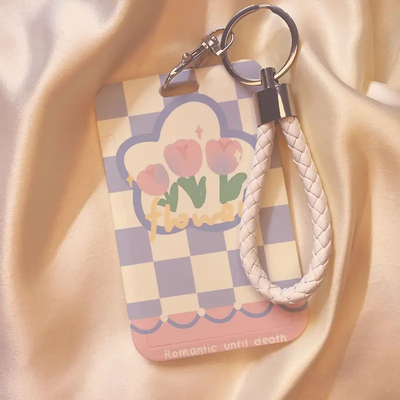 ID CARD HOLDER MOTIF KAWAII TEMPAT KARTU PHOTOCARD PHOTO CARD FLOWER 4