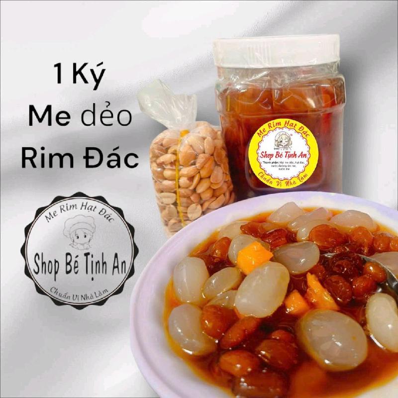 1 ký me dẻo ghim hạc đác tặng kèm đậu phộng dẻo rim hạt đác chú đan trường trân châu ngũ sắc max size tươi magic