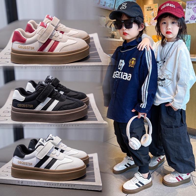 Giày Thể Thao 2 soc Cho Bé Trai  Bé Gái 3-12 Tuổi Chất Liệu Mềm Nhẹ Chống Trơn Trượt Tốt Kiểu Dáng Thời Trang 2024