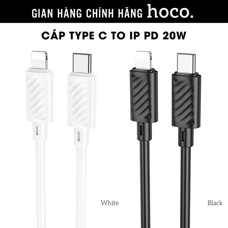 Cáp sạc nhanh Iphone 20W Hoco Mall X88 chân Type C sang Lightning, truyền dữ liệu dài 1m hàng chính hãng Phụ Kiện Sạc Điện Thoại Usb