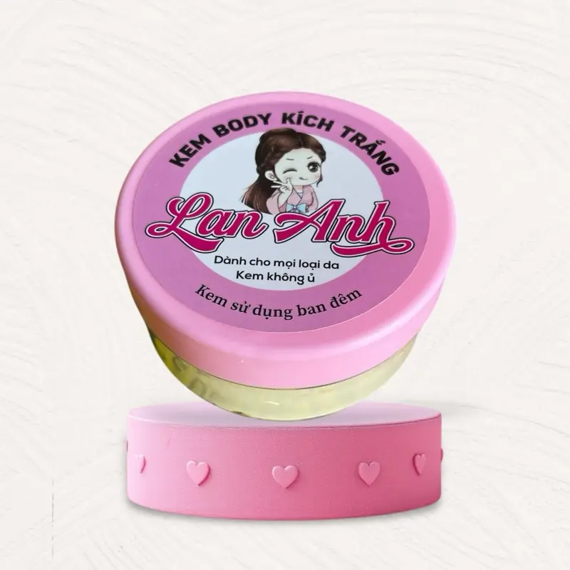 Hủ 250g Kem Body Kích Trắng Không Có Tẩy Dành Cho Mọi Loại Da Làm Đẹp Da Nữ Dưỡng Body