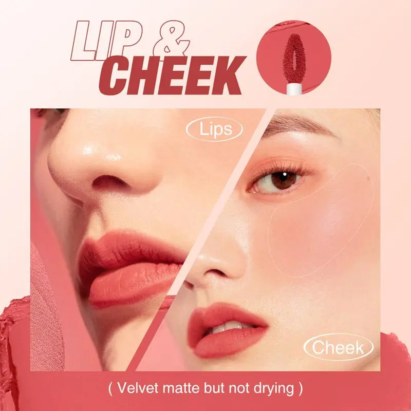O.TWO.O Lip Mud Matte Lipstick Air Velvet Lip Glaze Long Lasting Lip Gloss 2