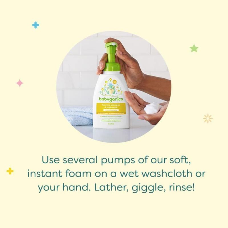 Product Introduction of Babyganics Baby Shampoo and Body Wash 473ml | Fragrance-Free & Orange Blossom | SG LOCAL STOCK 13