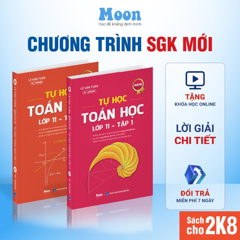Sách Toán lớp 11 chương trình sgk mới 2025 Moobook