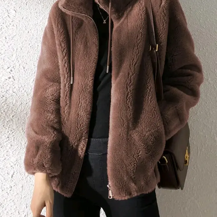JAKET BULU SHERFA PRIA/WANITA HANGAT TEBAL & LEMBUT