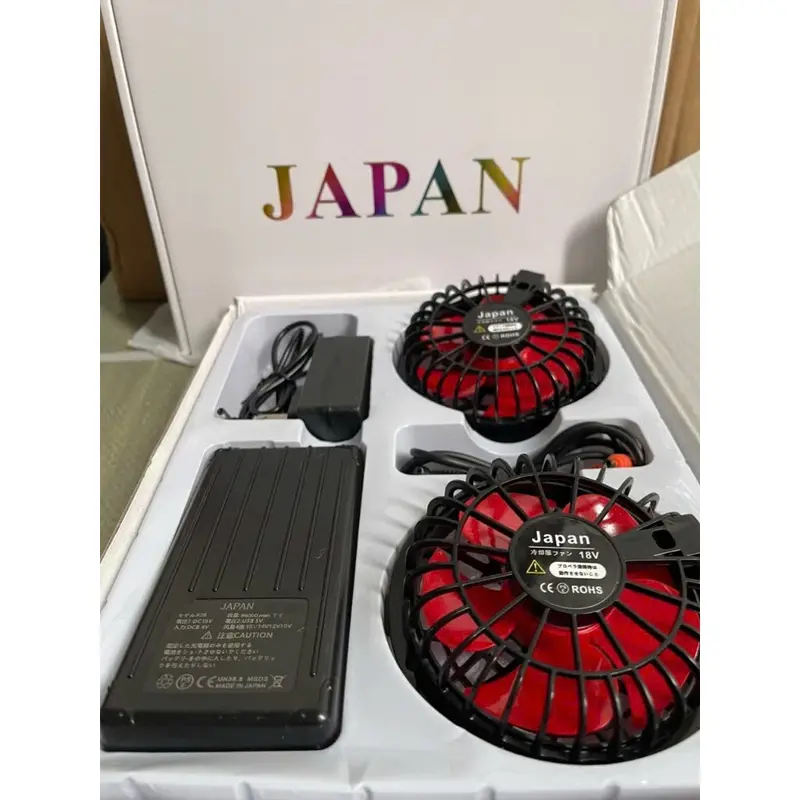 Bộ Pin Quạt áo điều hoà  JAPANN - PIN 86.000mAh Quạt 18V hoặc áo điều hoà bán lẻ 1