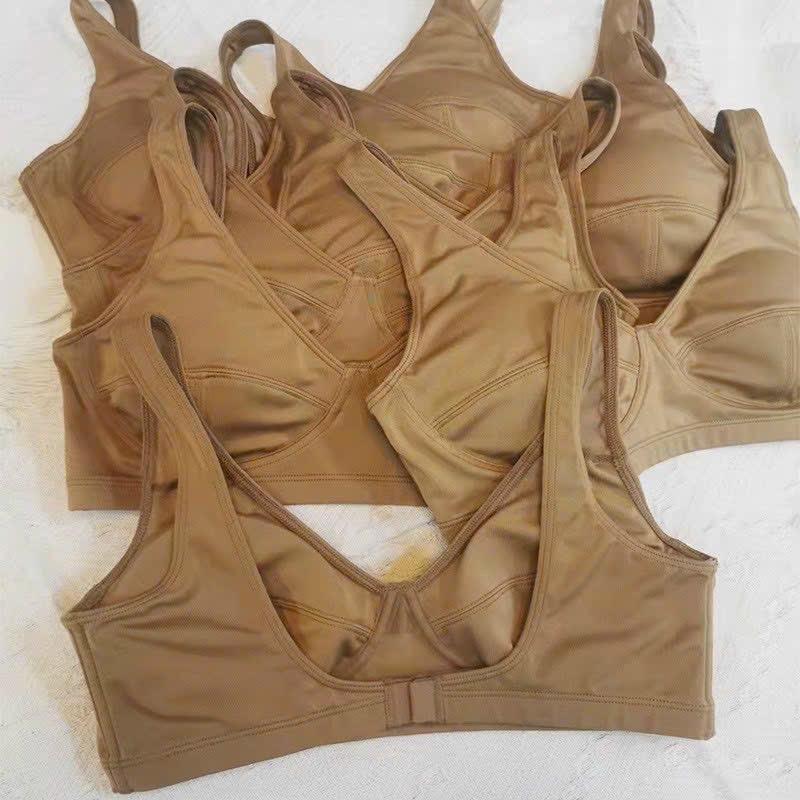 Áo bra cotton không gọng đệm mỏng thoáng mát 2