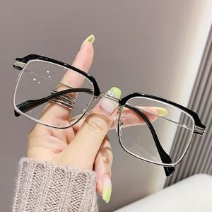 Kính Chống Xanh, Hàng Mới Về, Kính Cận Thị Half-Frame, Kỹ Thuật Viên Sven Scum, Mặt To Ruffian, Thủ Công, Không Theo Quy Định, Gọng Kính Hợp Xu hướng