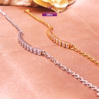 Gambar Yaxiya Gelang Rantai Wanita Aksesoris 195 - Gold  dari YAXIYA JEWELRY Kota Administrasi Jakarta Barat 3 Tokopedia