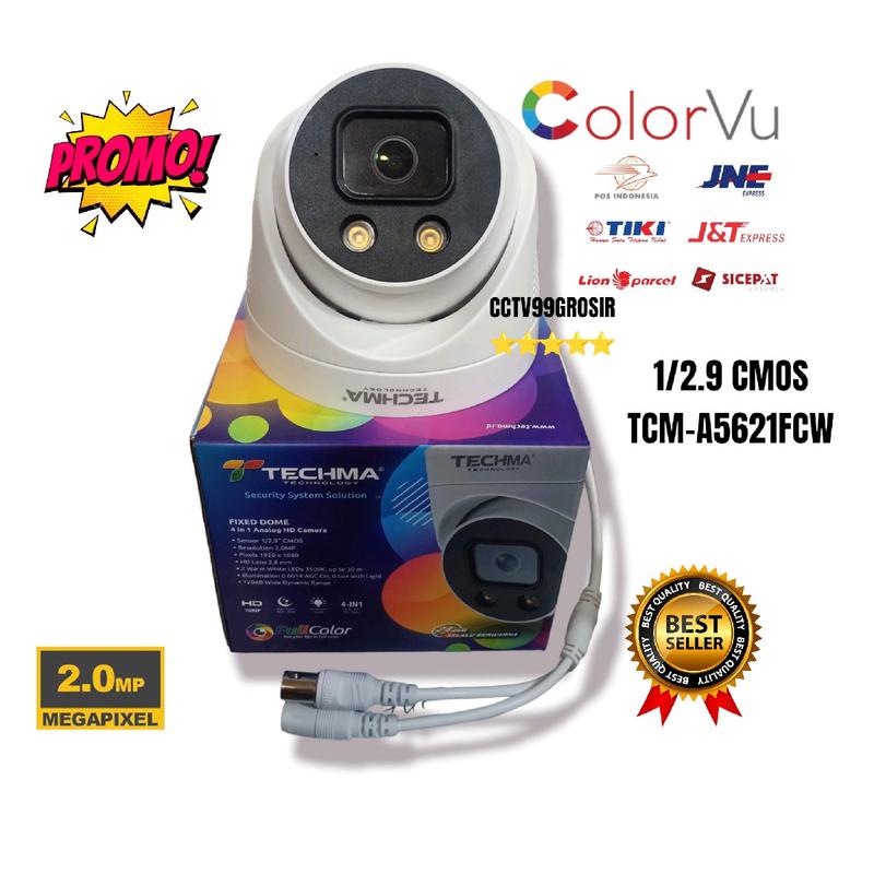 CAMERA FULL COLOR TECHMA 2MP INDOOR - Shop | Tokopedia