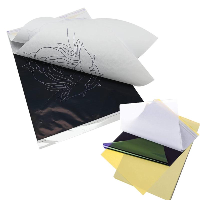 Product Introduction of Tattoo Transfer Paper A4 Size Tattoo Stencil Paper Copy Paper Thermal Paper for Transfer Machine Printer Tattoo Accessories\ws014 12