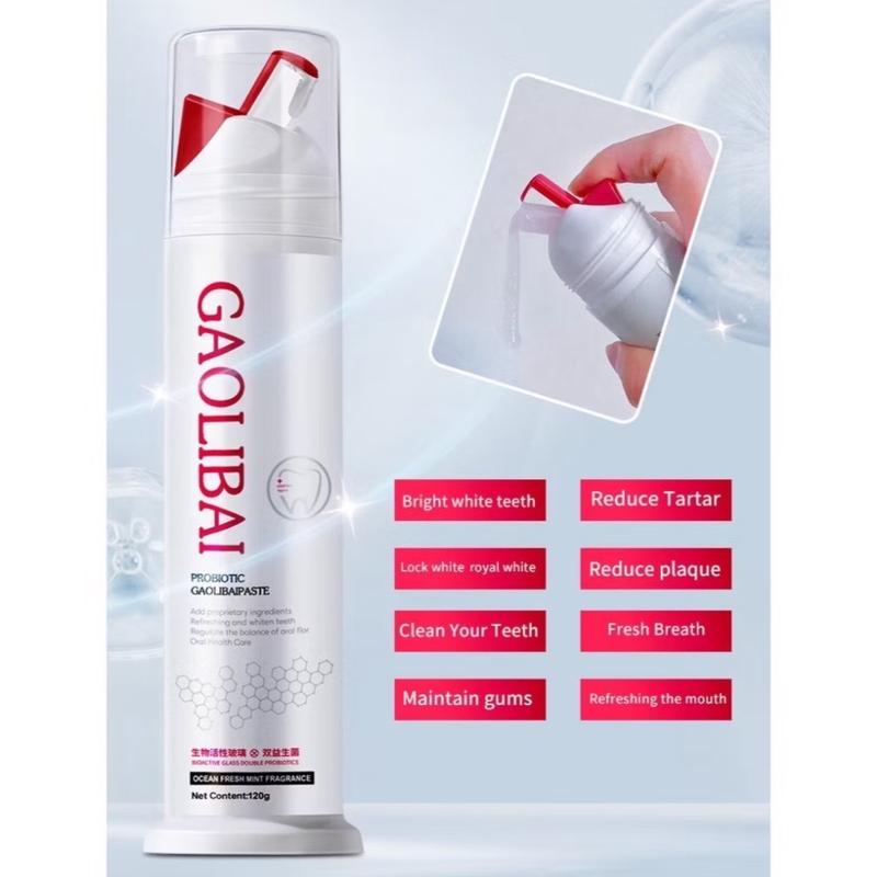 ￼Kem đánh răng Nano Bạc GAOLIBAI đánh bai mảng bám,trắng răng,giảm hôi miệng 120g 1