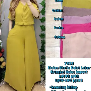 PGMTA SET CELANA ROK JUMPSUIT MURAH TANAH ABANG SERI WARNA MIN 6