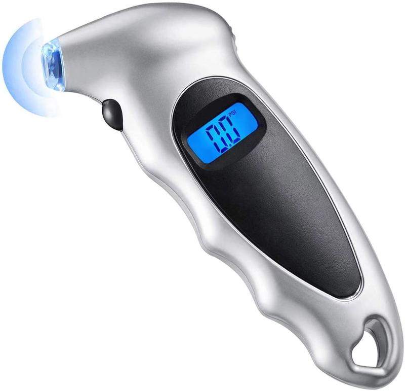 Product Introduction of Car Portable Digital LCD Tyre Tire Air Pressure Gauge Tester Tool Car Safety Tool Handheld Tyre Gauge Backlight High Precision 29