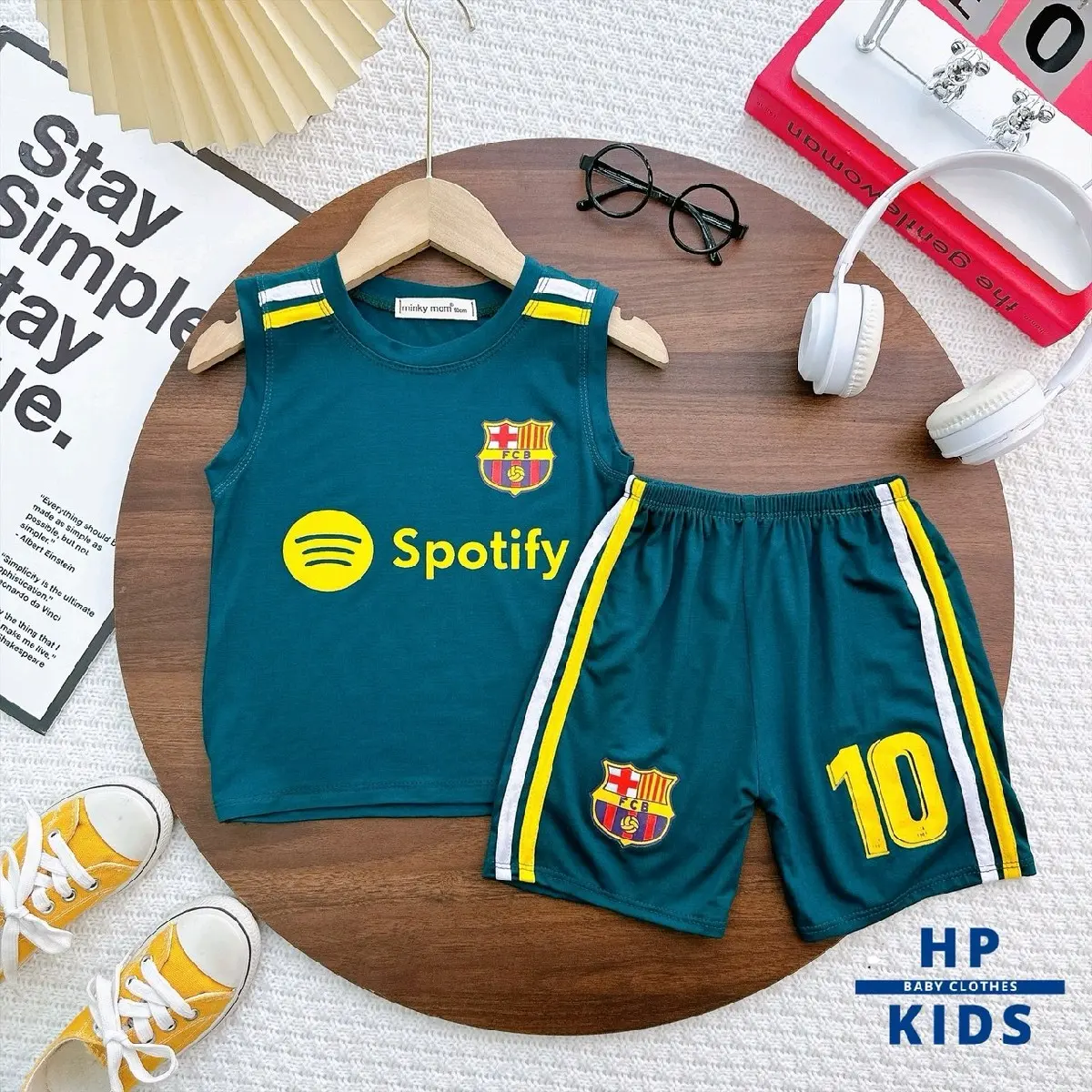 (8-28kg)Minky Mom Bộ sát nách chạy sọc thể thao năng động thun lạnh sài gòn loại 1 cho bé trai