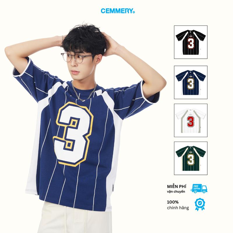 Áo Thun CEMMERY Local Brand Chính Hãng SoftBall Tee Áo Thun Unisex Nam Nữ Menswear Cổ Tròn 4 Màu