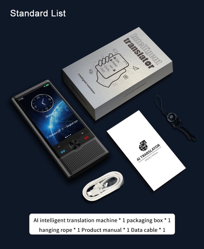 Product Introduction of Latham S10 Voice Translator 4G Network Chat GPT Multi-Language Intelligent Real-time Translation Device for Global Travel Learner 19
