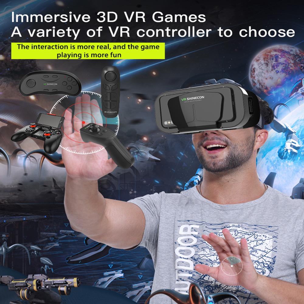 New 3D VR Smart Virtual Reality Gaming Glasses Headset Compatible With iPhone and Android Phone G10 Metaverse VR Headset - Image 4