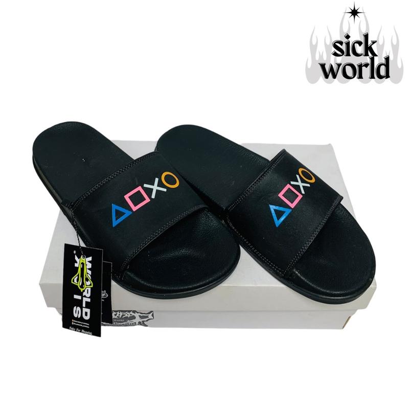 Sandal Slide on Selop Sandal Pria Sandal Flip Flop Flat Sandal Wanita Terbaru Sandall 4