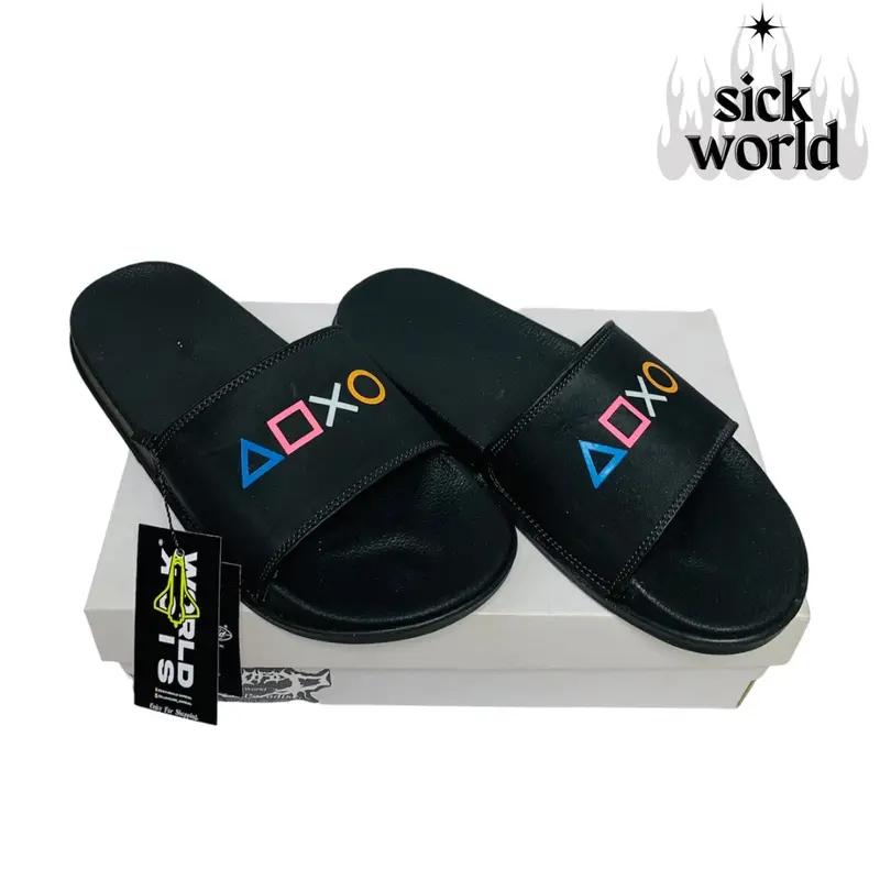Sandal Slide on Selop Sandal Pria Sandal Flip Flop Flat Sandal Wanita Terbaru Sandall 4
