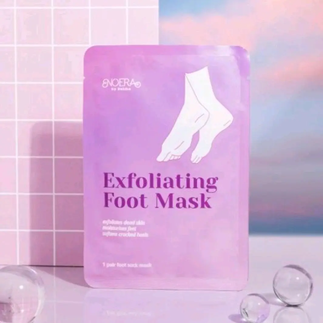 MASKER KAKI NOERA EXFOLIATING FOOT MASK READY