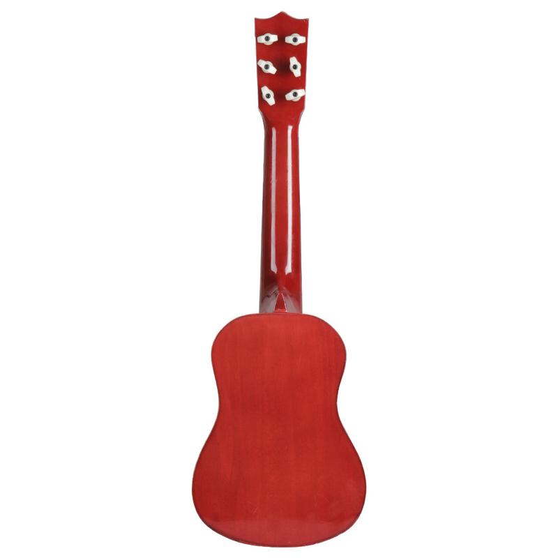 Product Introduction of Cross-border Hot-selling Colorful Basswood 21inch Small Guitars Children's Toys Playable Wooden Guitars Wholesale Starting from 20pcs Guitar 18