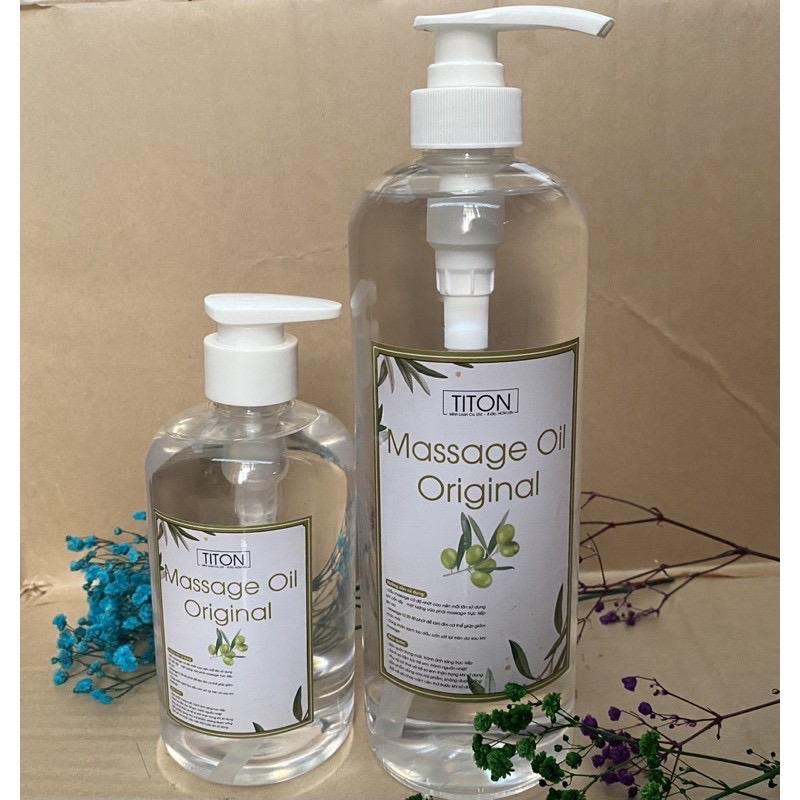 Nguyên liệu Dầu dùng Massage 1000 ml không mùi không hương nhẹ nhàng Nữ Dưỡng Ẩm Da Body Oil
