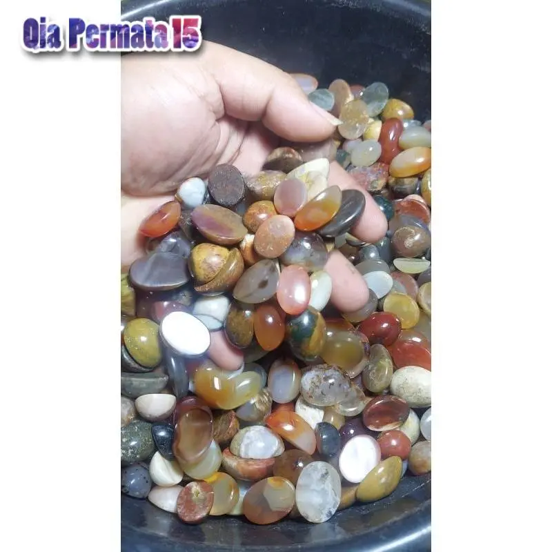 Batu akik murah / batu akik campur